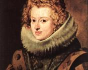 The Infanta Maria of Austria - 迭戈·罗德里格斯·德·席尔瓦·委拉斯贵支